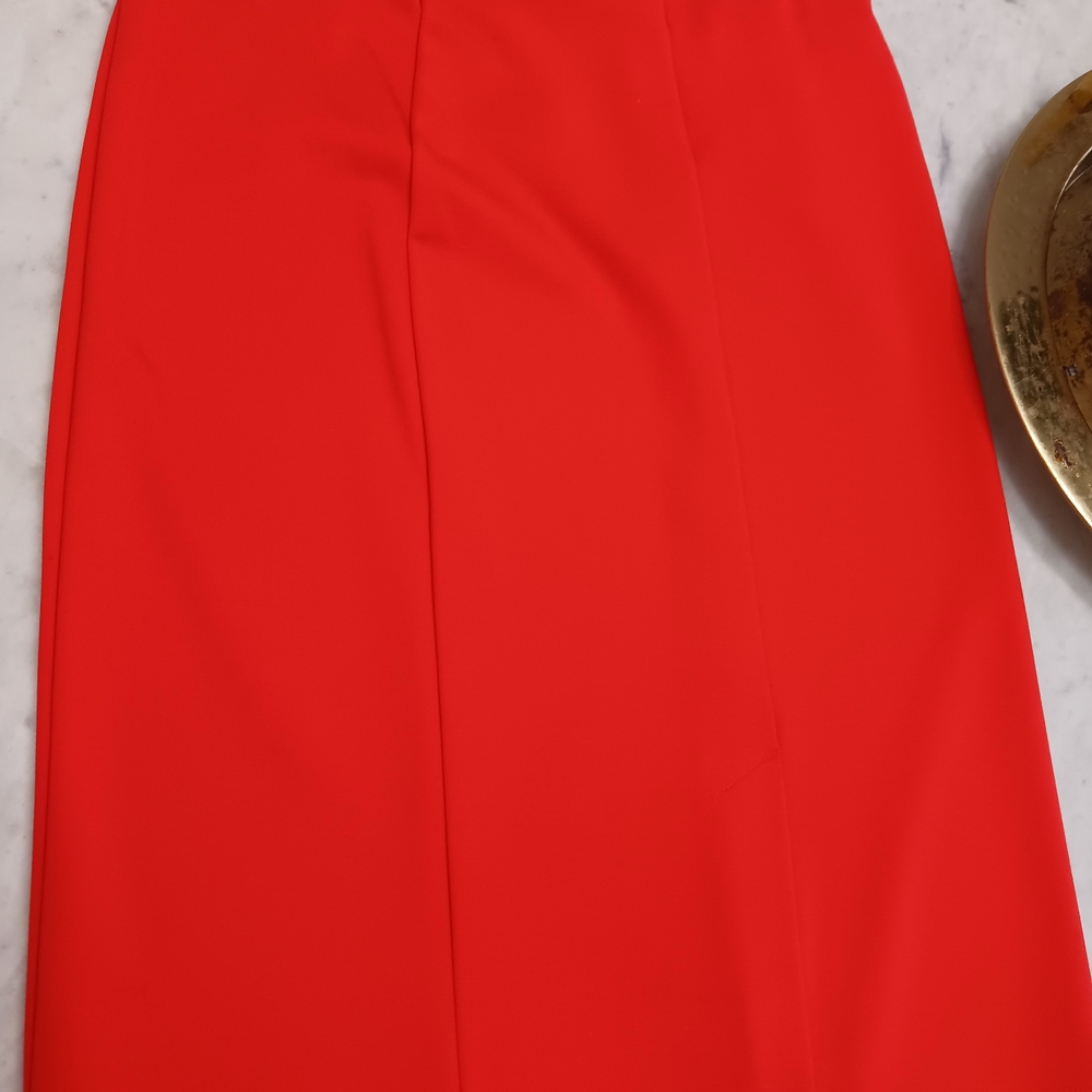 Elegant Red Women's Skirt